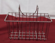 Stainless Steel Sponge Holder - Kitchen Storage, Sink Organiser (19cm x 10cm)