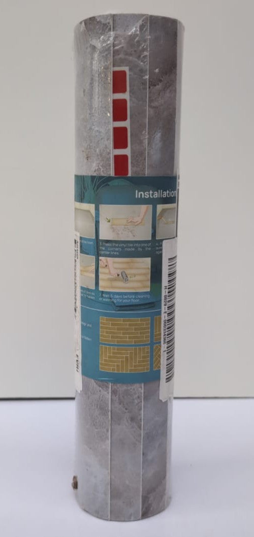 Livelynine Vintage Grey Wallpaper Self Adhesive (Packaging scuffed)