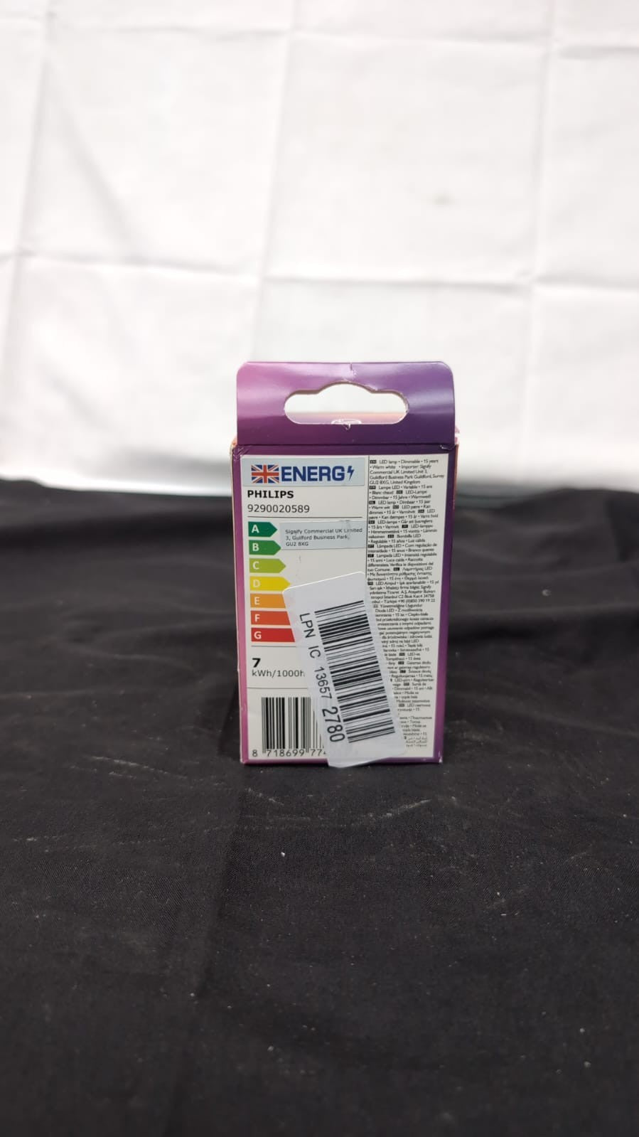 Philips LED Classic Spot Warm Glow Dimmable GU5.3Warm White ,(BOX DAMAGED)