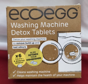 Ecoegg Washing Machine & Dishwasher Cleaner | Detox Tablets - 6 Month Supply