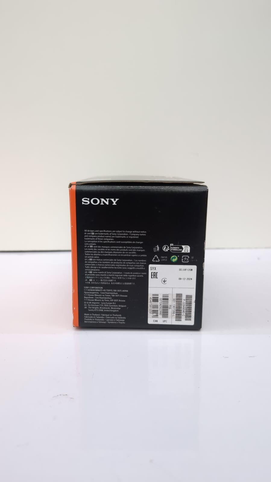 Sony FE 50mm F1.2 GM Full-Frame Large-Aperture G Master Lens Black