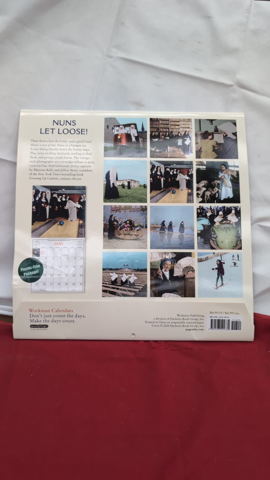 Nuns Having Fun Wall Calendar 2025: Real a Rollicking Good Time