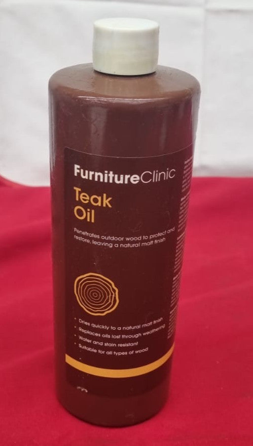 Pure Tung Oil by Furniture Clinic - 500ml - Nourishes, Protects, and Enhances