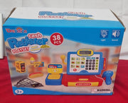 Dreamon Toy Till Cash Register with Scanner for Kids, Mini Shop Play