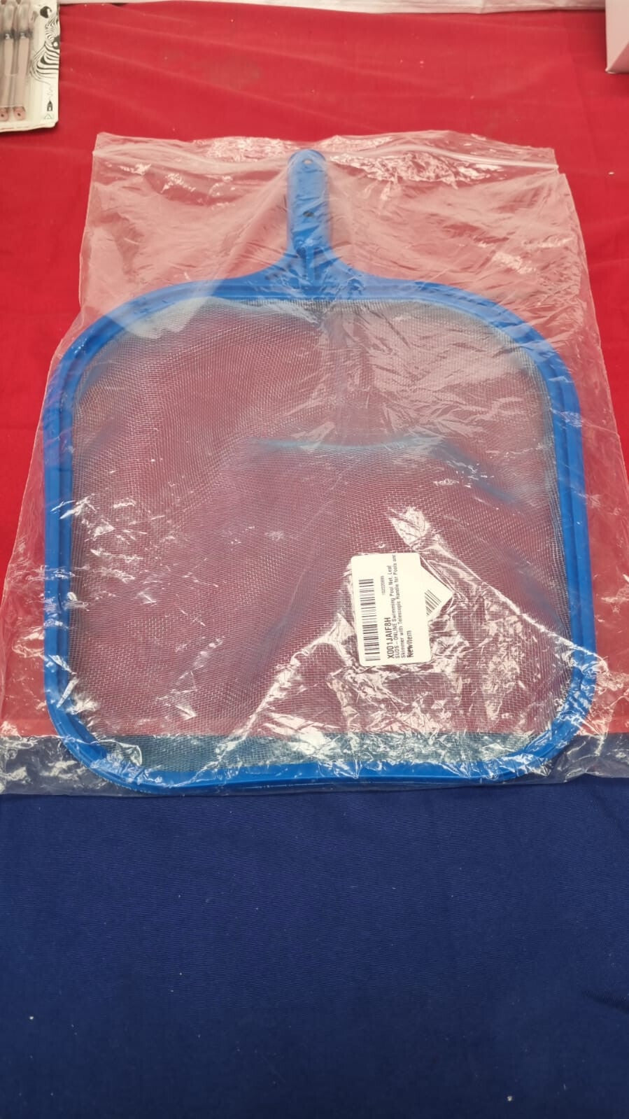 Pool Skimmer Heavy Duty Leaf Plastic Mesh Net Clean Tool Swimming Pool Pond Flat