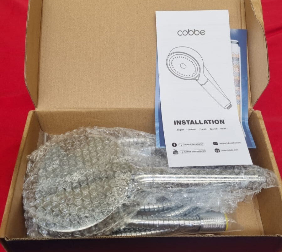 Shower Head and Hose, Cobbe Shower Head with 1 Pack (BOX DAMAGED)