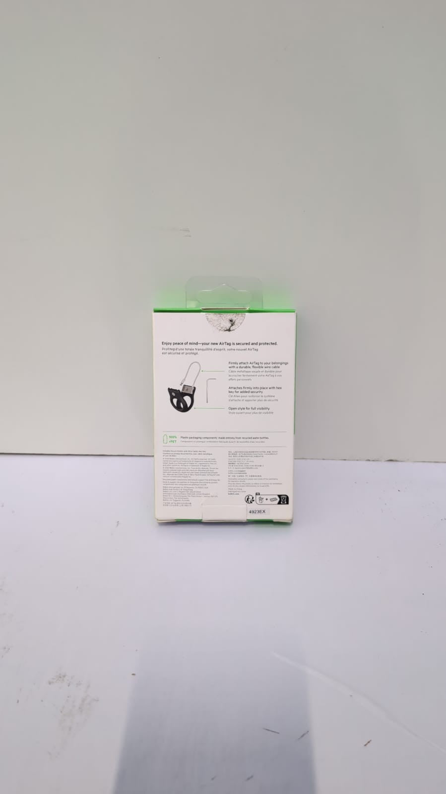 Belkin AirTag Case with Wire Cable, Secure Holder (BOX OPENED)