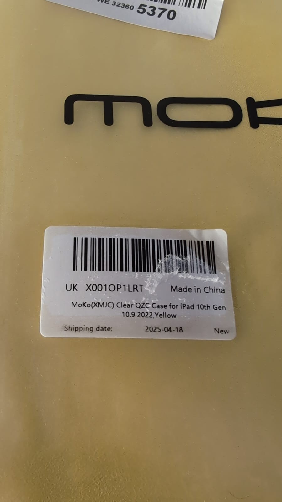 MoKo Case for New iPad ,10th Generation 2022, iPad 11 inch/ 10.9" Case, Yellow