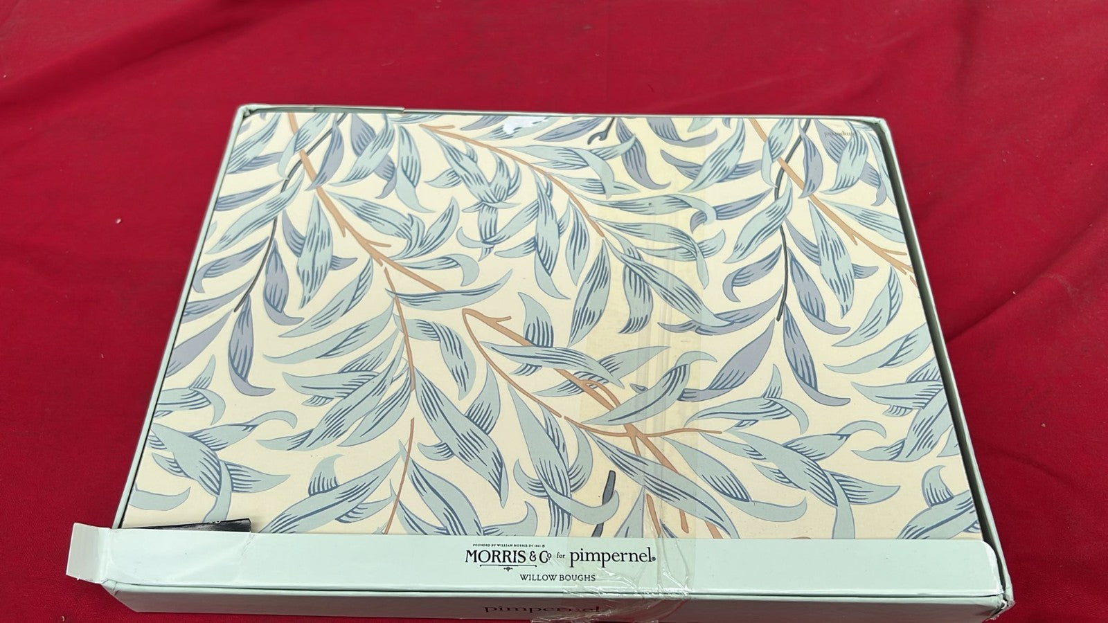 Morris & Co for pimpernel willow boughs placemat  30x23cm (4 PACK)