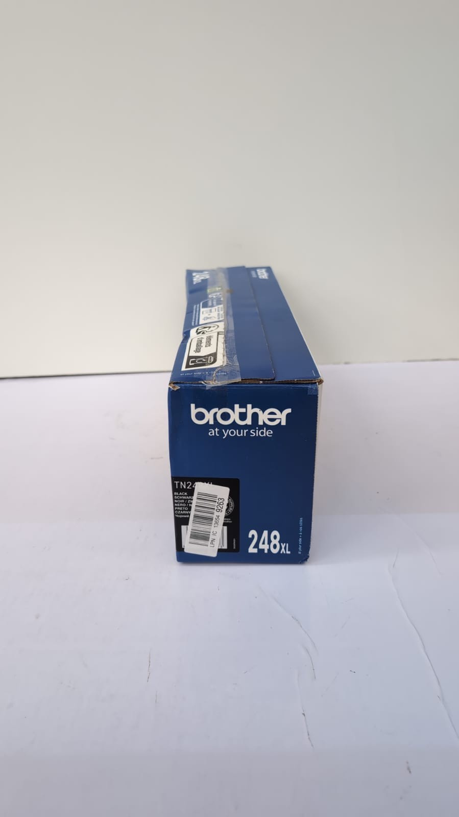 BROTHER TN-248XLBK Toner Cartridge, Black, Single Pack, High Yield, (box opened)