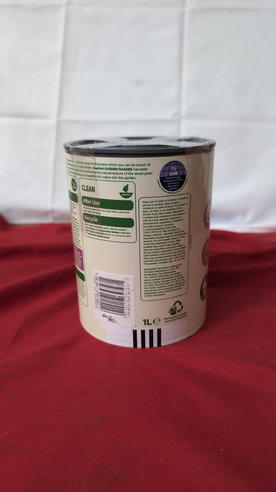 Cuprinol Garden Shades Wood Paint - Cornflower - 1L (packaging damaged)