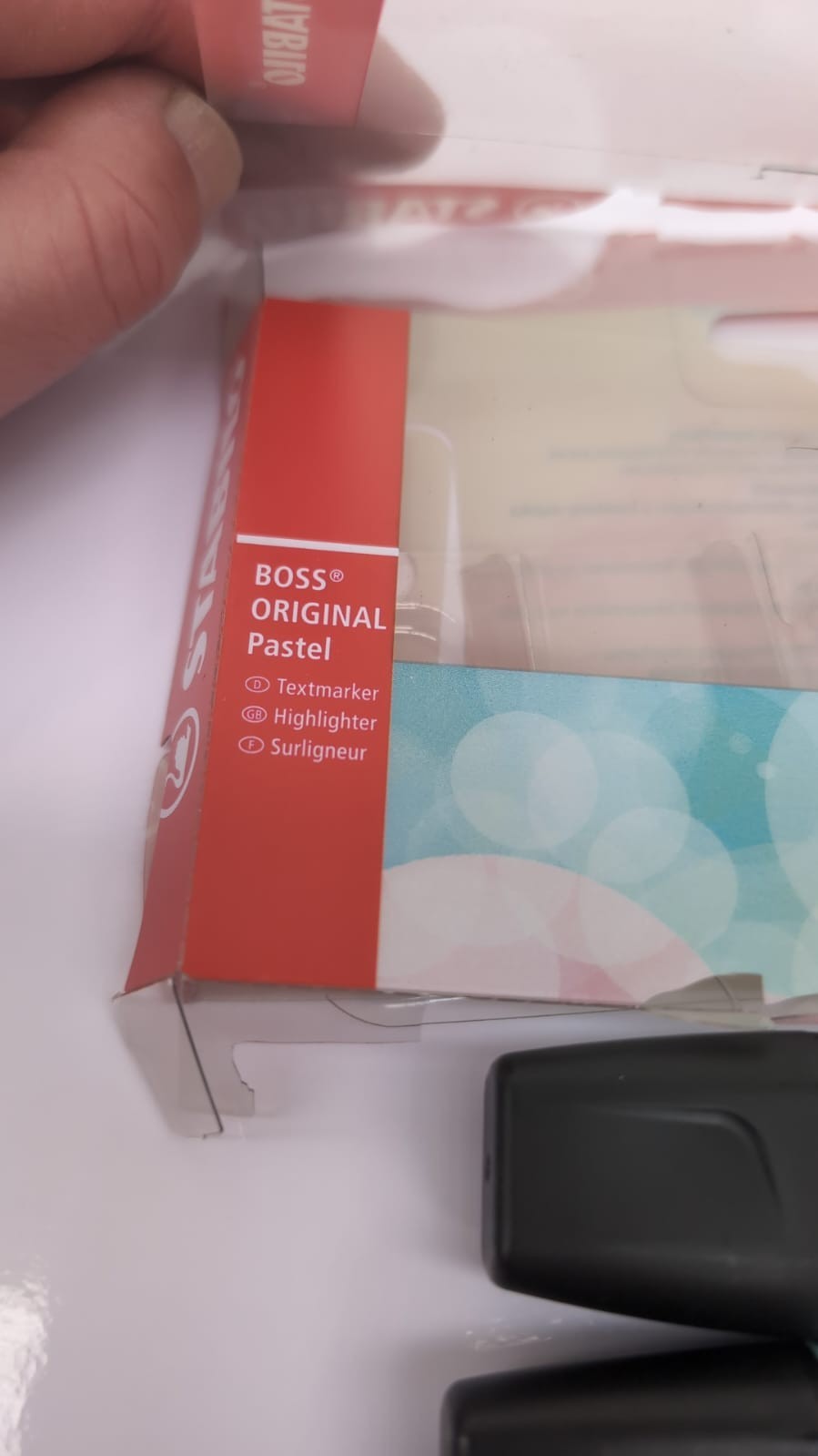STABILO BOSS ORIGINAL Pastel - Highlighter - Pack of 4(packaging damaged)