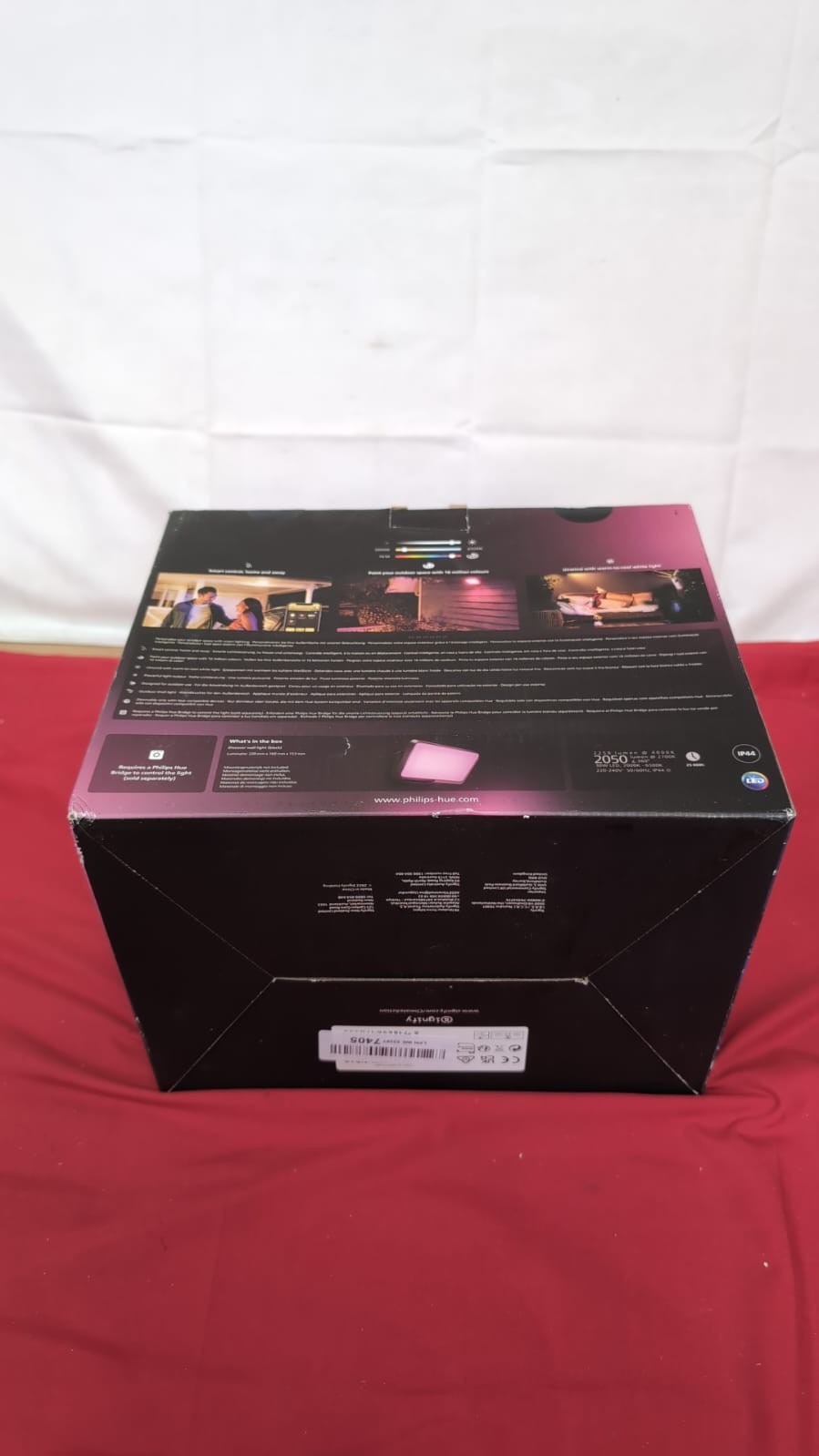 Philips Hue White & Colour Ambiance Discover Outdoor Floodlight, Smart Outdoor