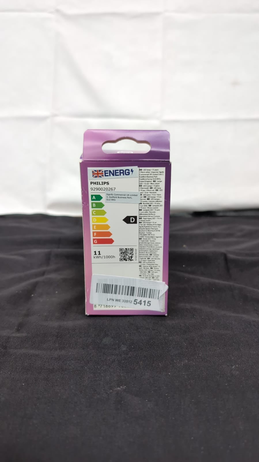 Philips LED Classic A60 Light Bulb [B22 10.5W - 100W Equivalent, Warm White