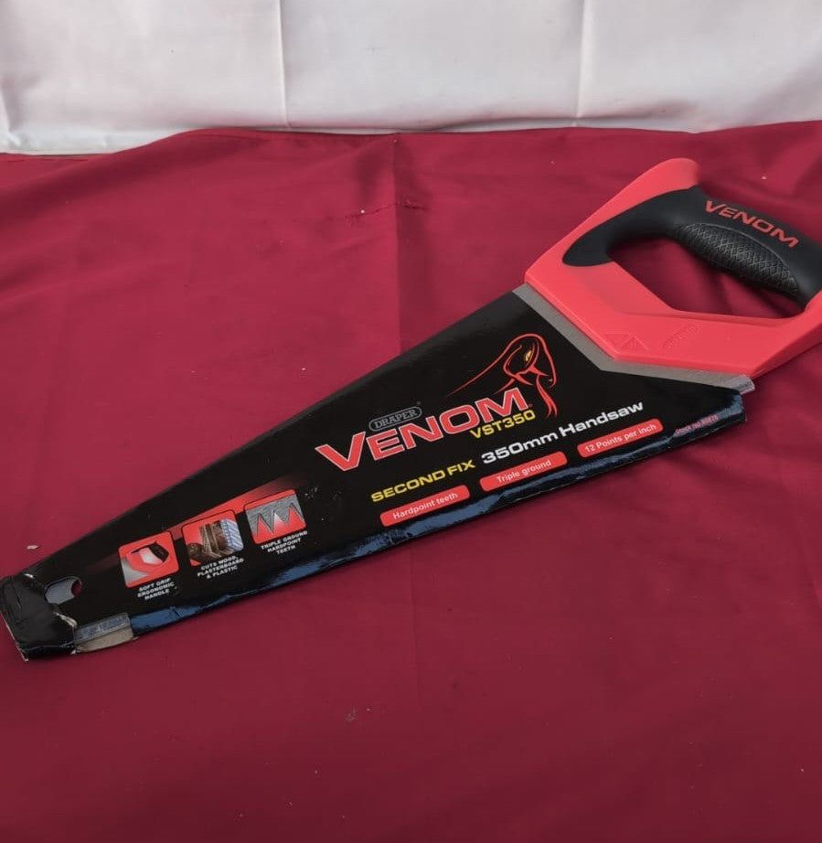 Draper Venom 8ppi/7tpi Tool Box Saw 350mm Handsaw