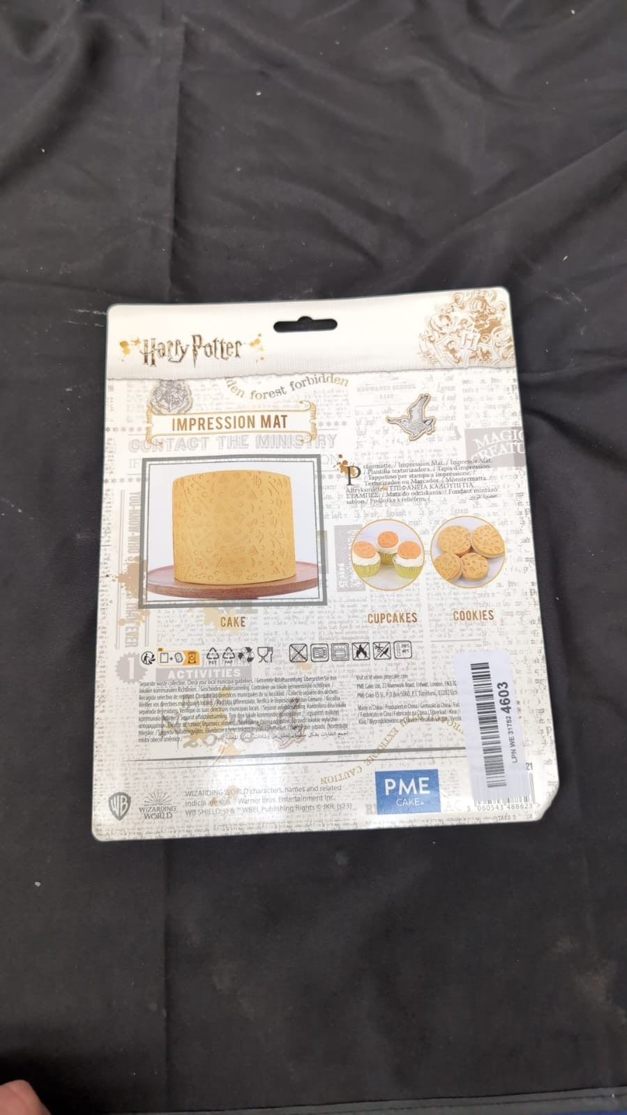 PME Harry Potter Fondant Impression Mat, Wizarding World,(PACKAGING DAMAGED)