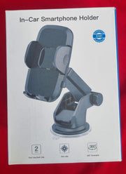 Car Phone Holder, Adjustable Car Phone Mount Cradle 360° Rotation
