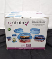MyChoice Food Containers (Mixed Sizes: 2.89L to 278ml | Pack of 12) (BOXDAMAGED)