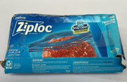 Ziploc Freezer Bags Gallon, 38 Count (BOX DAMAGED)