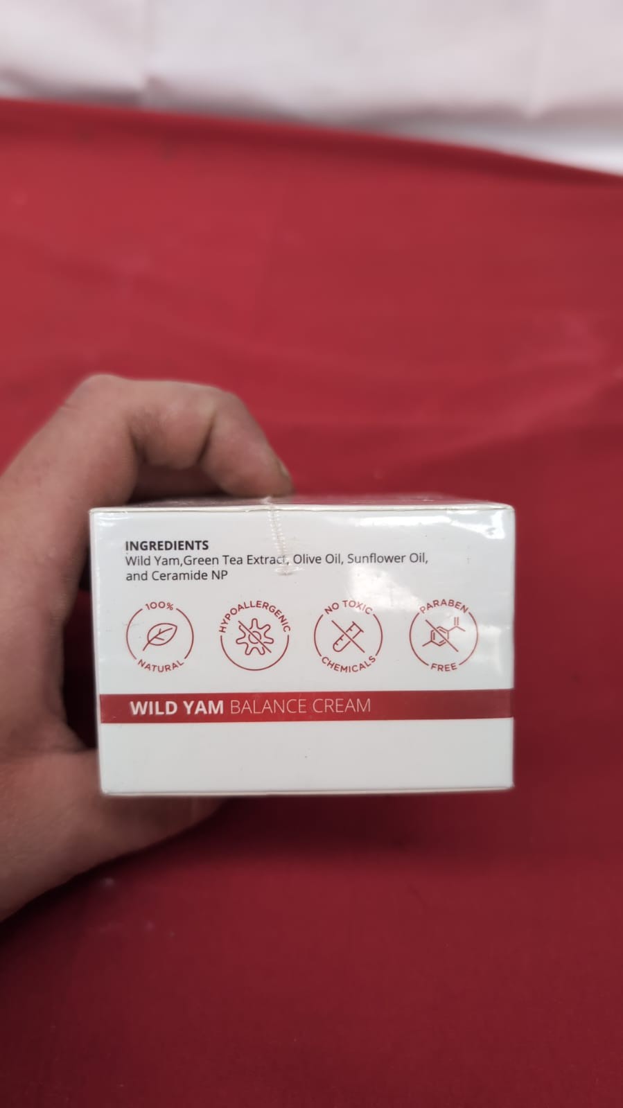 Wild Yam Cream for Hormone Balance, Wild Yam Moisturizing for Hot Flashes