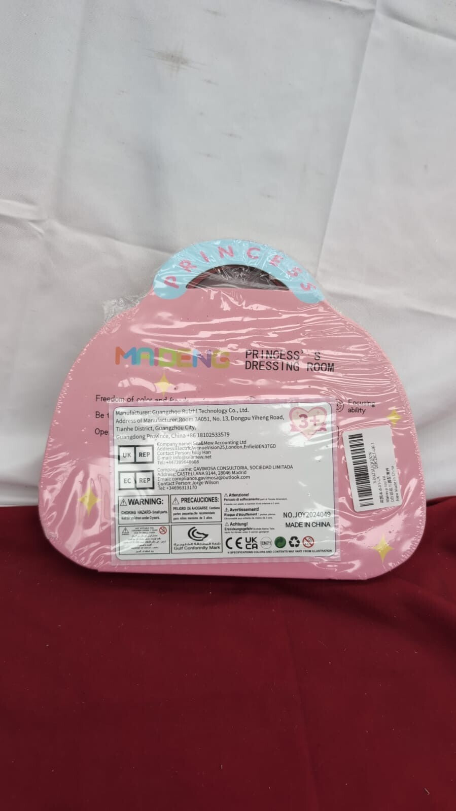 Arts and Craft Kits for Kids,Girls Birthday Presents,Make Up on Paper DIY Girls