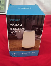 Night Light, Dimmable LED Touch Table Lamp for Bedroom, 13 RGB Colors & 5 Bright