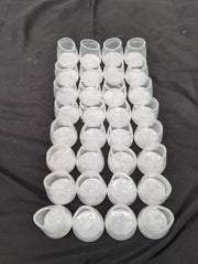 32 Pcs Chair Leg Floor Protectors, Silicone Chair Leg Covers Caps with Felt Pads