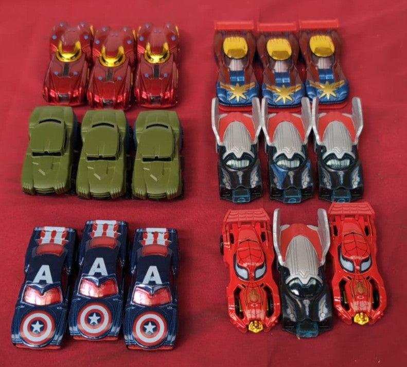 Metal Race Set with Mini Pull Back,assorted toy cars (18pack)