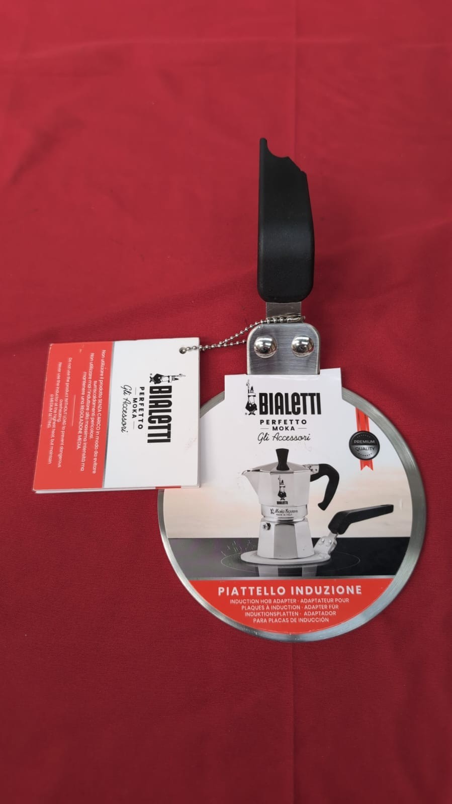 Bialetti  Piattello Induzione Per Moka Induction Plate, (HANDLE BROKEN)