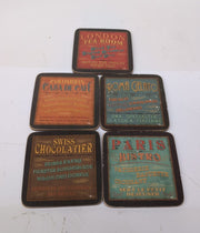 Pimpernel Lunchtime Coasters, Set of 5