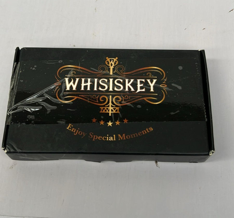 Whisky Accessories - 12 Whiskey Stones - Whiskey Gift Set for Men (Box damaged)