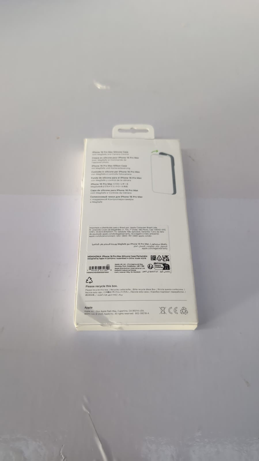 Apple iPhone 16 Pro Max Silicone Case with MagSafe - Denim