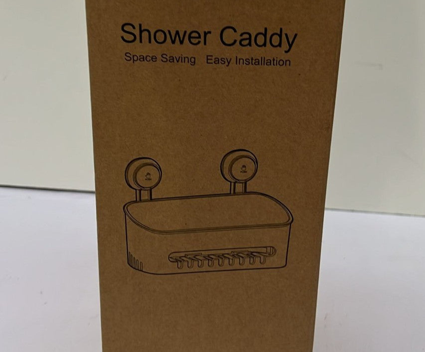 ilikable Vacuum Shower Caddy Suction Cup No-Drilling Removable Waterproof