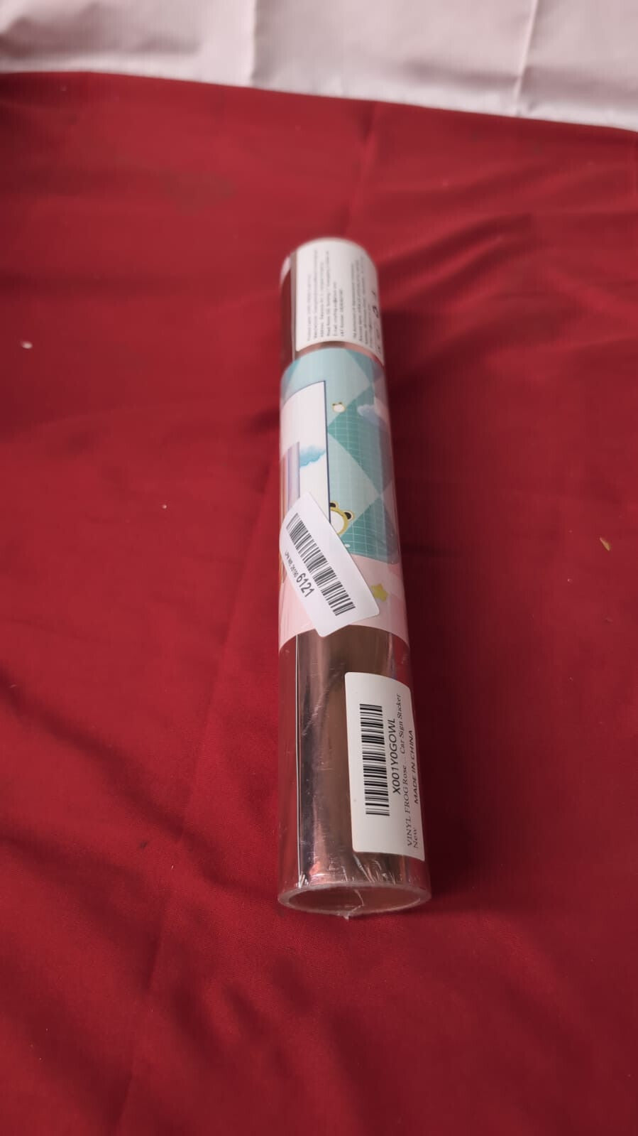 Chrome Mirror Vinyl Wrap, Self Adhesive Glossy Film, Air Bubble Free, Rose Gold