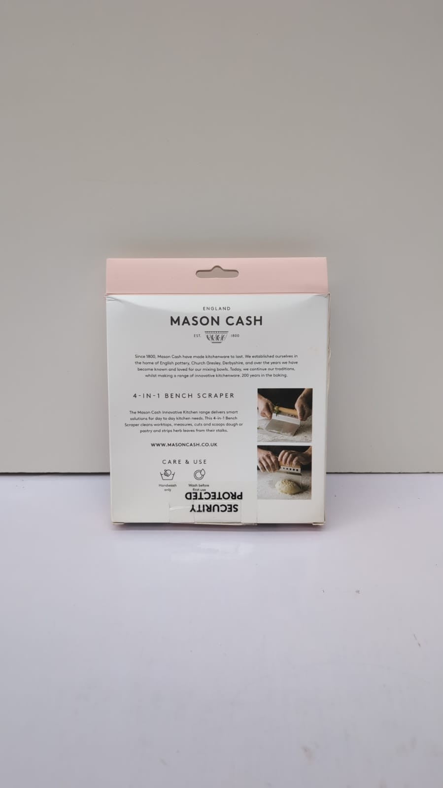 Mason Cash Innovative Kitchen Bench Scraper | Multi-Function Dough Cutter