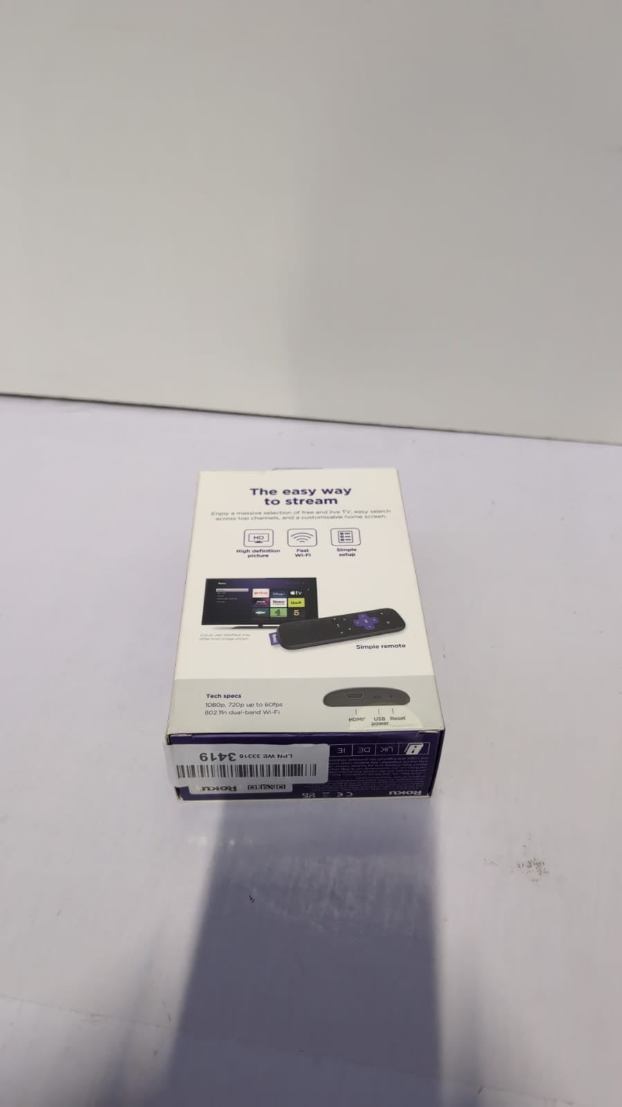 Roku Express HD Streaming Device with High-Speed HD