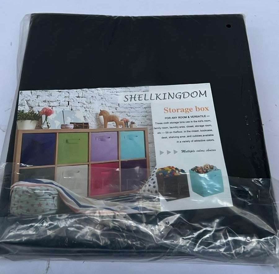 ShellKingdom Storage Bins, Foldable Fabric Storage Cubes