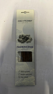 Jiri and Friends Frankincense (Olibanum) Incense Sticks 100% Natural 15 Pieces