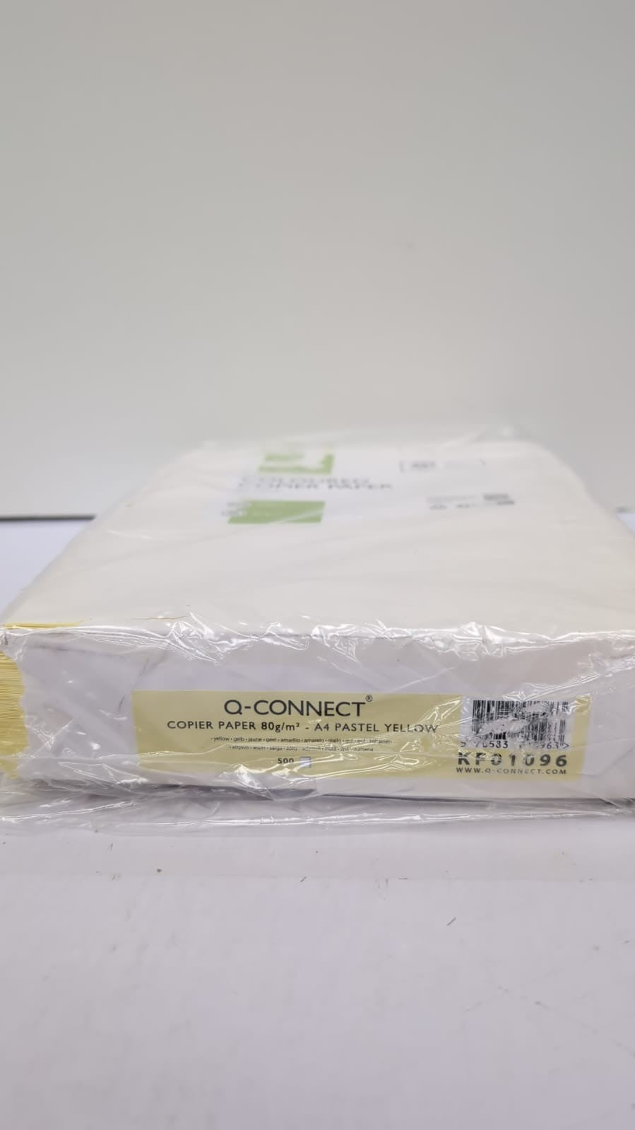 Q CONNECT PASTEL PAPER A4 REAM OF 500 A4 SIZED