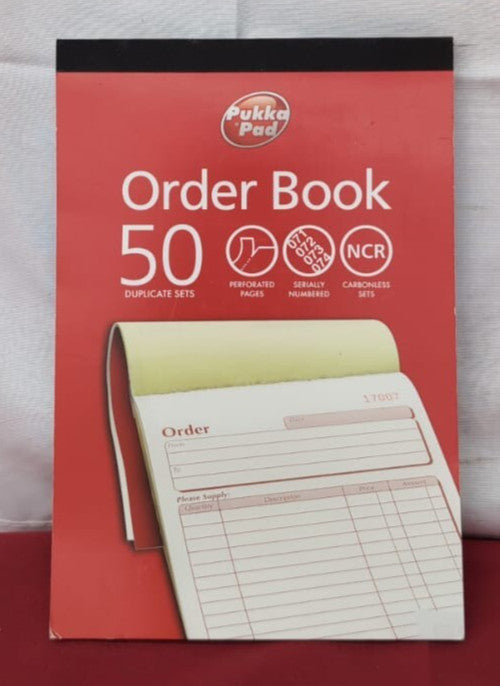 Pukka Pad, NCR Duplicate Purchase Order Book 137 x 203mm