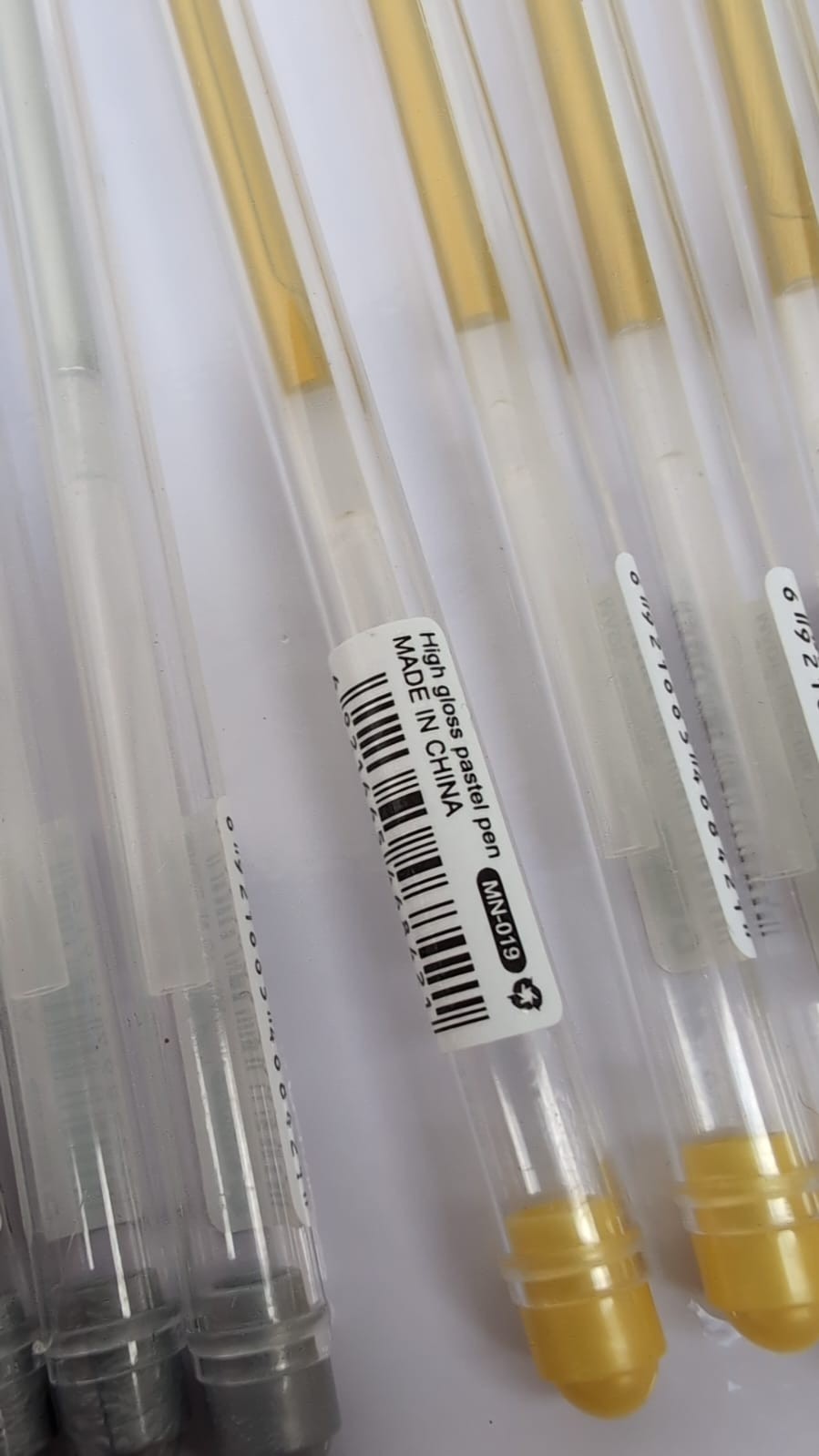 Gold Silver White Gel Pen 18-Pack