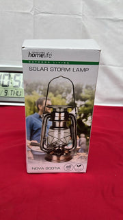 HomeLife Nova Scotia Solar LED Storm Lamp with 15 Bright LED's / Carry Handle