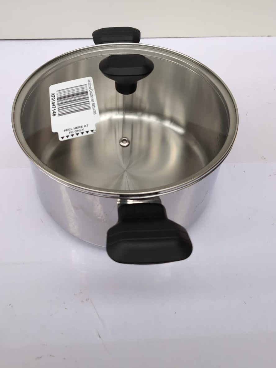 Tefal Comfort Max 25cm Stainless Steel Stewpot, Casserole Dish(small scratches)