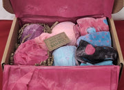 Luxurious and Aromatic (warehouse damage - 3 bath bombs, 3 pairs  socks)