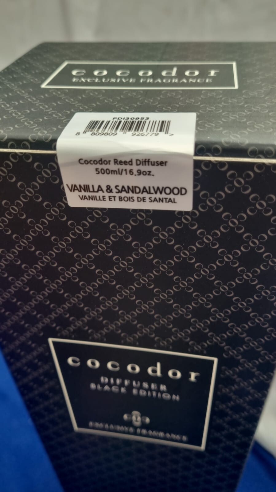 Cocod'or Vanilla & Sandalwood 500ml Fragrance Diffuser