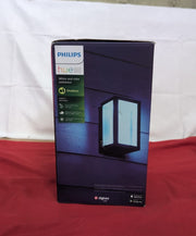 Philips Hue White & Colour Ambiance LED Smart Garden Wall Light(box damaged)