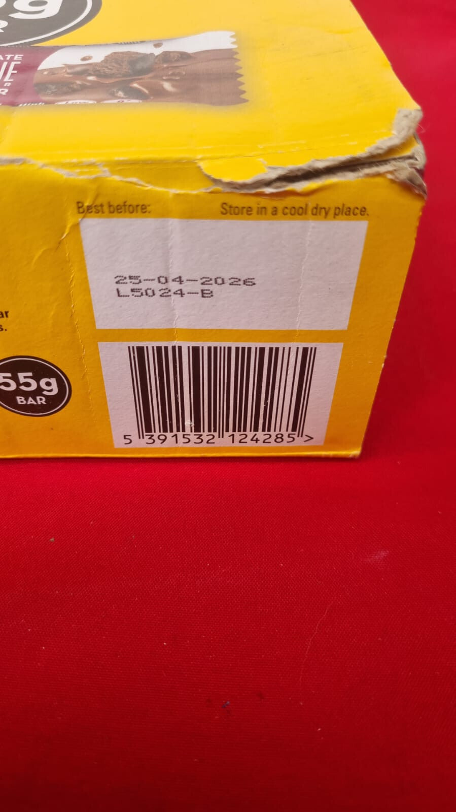 FULFIL Vitamin and Protein Bars 15 x 55 g Bars, Chocolate Brownie (box damaged)