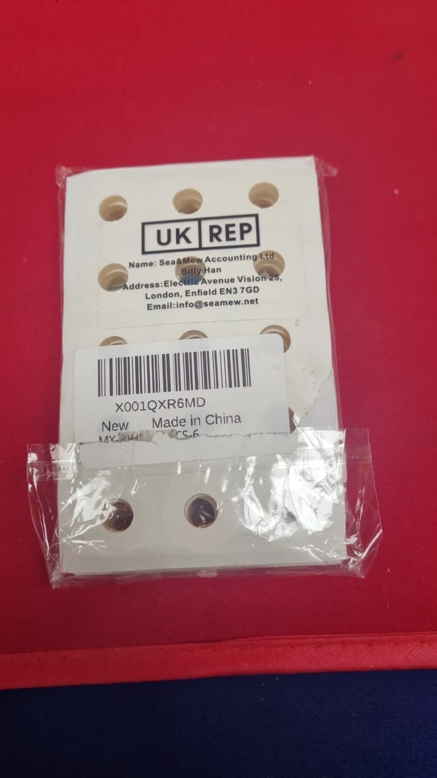 Hole Reinforcers Label, White,