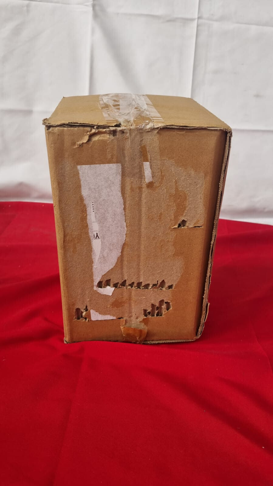 BLOFLO Pink Transparent Glass Hydroponic Vase, 7Inches Colored (box damaged)