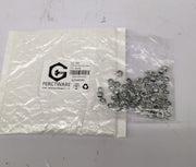 50PCS M5 Lock Nut with Nylon Insert,Stainless Steel